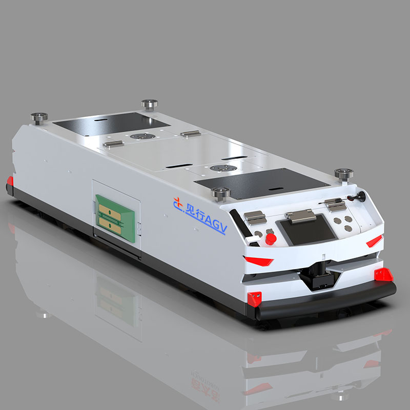 見(jiàn)行AGV麥克納姆輪全向漂移：橫移側(cè)移原地掉頭